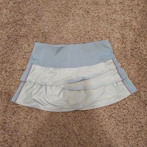 Lucky in Love Scalloped Tennis Skort